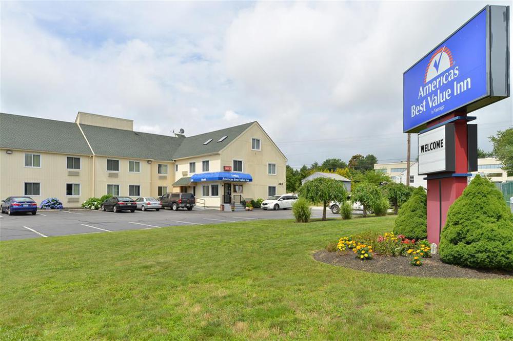 Americas Best Value Inn New London Mystic Buitenkant foto
