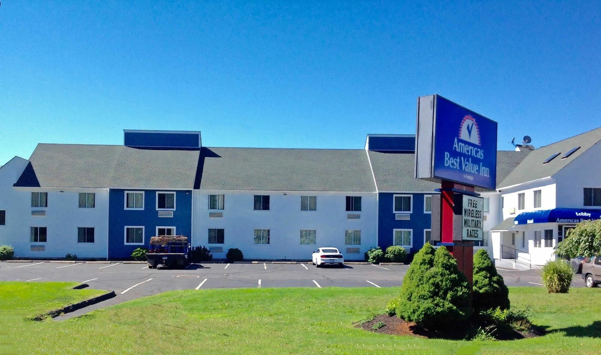 Americas Best Value Inn New London Mystic Buitenkant foto